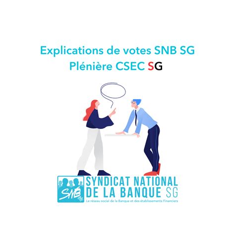 En direct du CSEC SG – SNB SG.